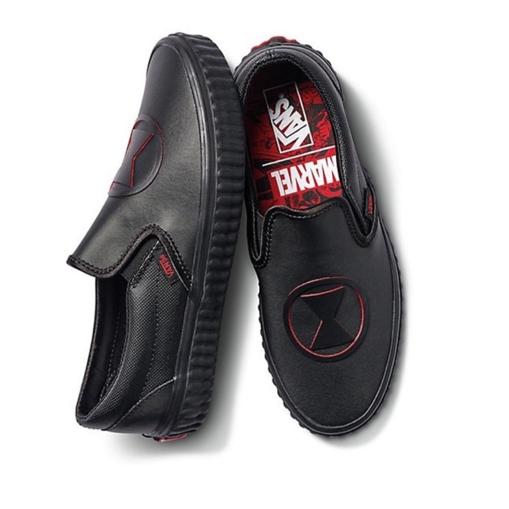 Vans Sneakers Marcel Black Red Women’s 7.5